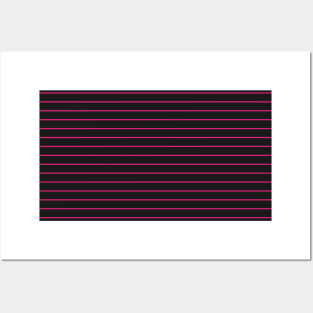 Pretty Simple Pink Stripes Posters and Art